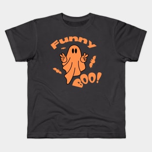 Funny Halloween Boo Kids T-Shirt